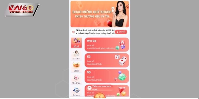 Thông tin giá trị cốt lõi của nhà cái